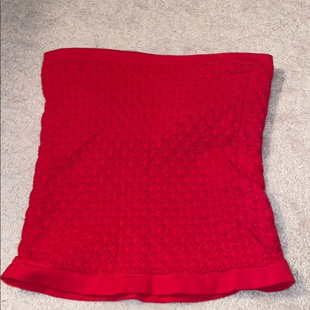 Free people red tube top